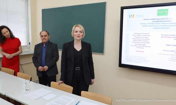 Autor fotografii: Krzysztof Kubasiewicz UZ.